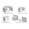 AK Interactive AK35019 Concrete Blocks Kit 1/35